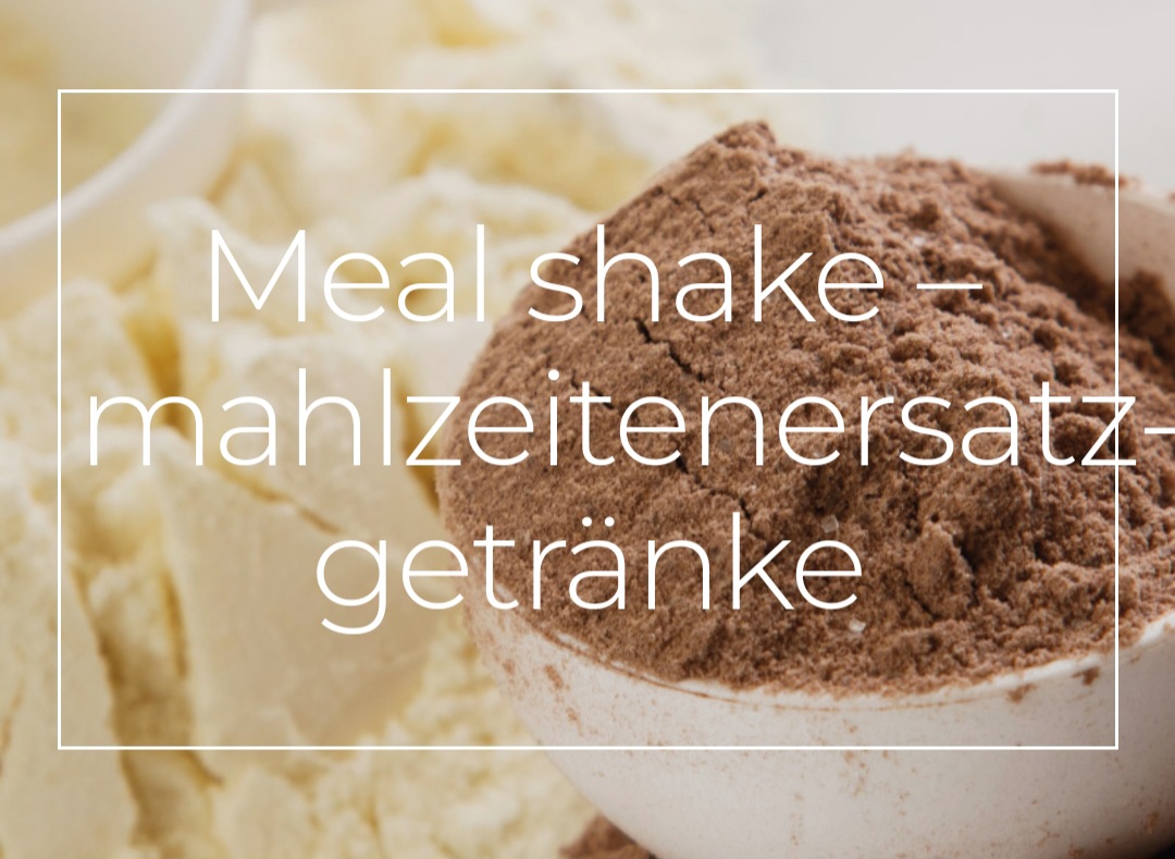 Meal Shake Mahlzeitenersatz Getränke